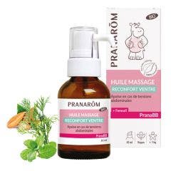 Pranabb Spray Massage Confort Digestif Biologique 30ml Pranabb Dès 3kg et + Pranarôm