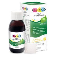 Sciroppo per tosse secca e gassosa aromatizzato al limone 125 ml Pediakid