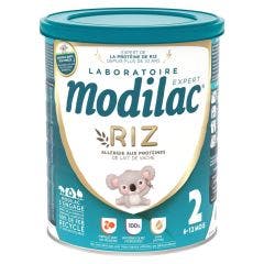 Latte 2ª età Expert Riso 2 800g Riz 6-12 mesi Modilac