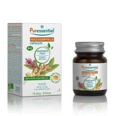 Gingembre Frais Bio 60 Capsules Huiles Essentielles Puressentiel