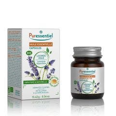 Lavande Vraie Bio 60 Capsules Huiles Essentielles Puressentiel