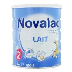 Lait 2eme Age 6-12mois 800 g Novalac