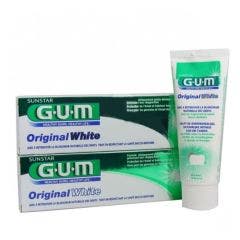 Dentifricio Sbiancante Original White 2x75ml Gum