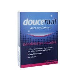 DOUCENUIT ANTI RONFLEMENT BANDELETTES NASALES BOITE DE 20 x20 Doucenuit