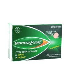 Boost 20 Comprimes Effervescents Berocca Bayer