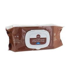 Lingettes Nettoyantes Bebe A L'huile D'olive X70 Gifrer
