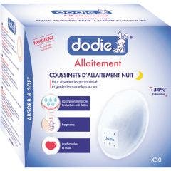 Dodie Coussinets D'allaitement Nuit Individuels X30 Dodie