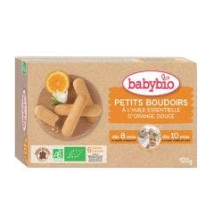 Biscotti all'olio essenziale di arancia dolce Bio 120g Babybio
