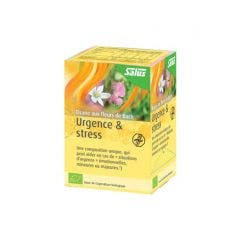 Fleurs De Bach Tisane Urgence Et Stress Bio 15 Sachets Salus
