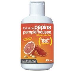 Extraits De Pepins De Pamplemousse Defenses Naturelles 200ml Nutrisante