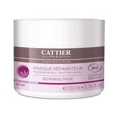 Maschera biologica di Riparazione per Capelli Secchi 200 ml Cattier