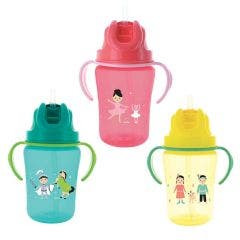 Dodie Tasse Paille A Motifs 18 Mois Et Plus 350ml Dodie