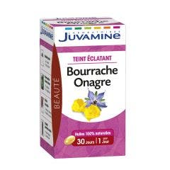 Bourrache Onagre Teint Eclatant 30 Capsules Juvamine