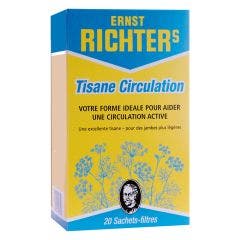 Ernst Richter Tisane Circulation 20 Sachets Filtres 20 SACHETS FILTRES Dr. Theiss Naturwaren