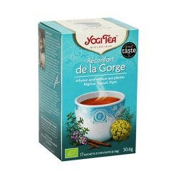 Reconfort De La Gorge 17 Sachets Yogi Tea
