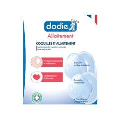 Dodie Coquilles D'allaitement Boite De 4 Dodie