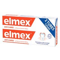 Dentifricio Anti-carie 2x125ml Elmex