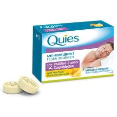Anti-ronflement Pastilles A Sucer Miel Citron X12 Quies