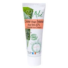 Crema Intensive per il viso con Aloe Vera 63% Biologica 50ml Pur Aloé