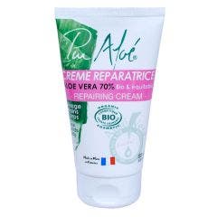 Creme Reparatrice Aloe Vera Visage Mains Et Corps Bio 150 ml Pur Aloé