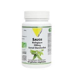Salvia Organica 200mg 60 capsule Vit'All+