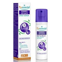 Sonno e Relax Spray per l'aria 12 oli essenziali 75ml Sommeil - Détente Puressentiel