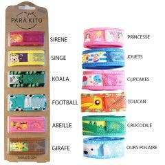 Bracelet Couleur Repulsif Anti-moustiques Naturel Enfant Des 3 Ans x1 Enfant Dès 3 Ans Para Kito