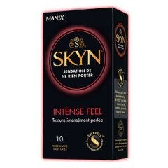 Préservatifs texture intensément perlée x10 Intense Feel Manix