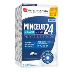 Forte Pharma Minceur 24 Men Jour/nuit 2x28 Comprimes 2x28 Comprimés Minceur 24 Forté Pharma