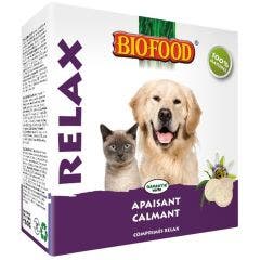 Relax Apaisant Et Calmant Chien Et Chat 100 Comprimes Biofood