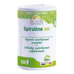 Spiruline 500 Bio 500 Tablettes Be-Life