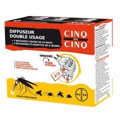 Diffuseur Anti-moustiques Double Usage Cinq Sur Cinq