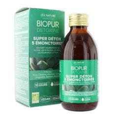 Biopur Detoxine Super Detox 5 Emonctoires 200ml Detoxine Biopur