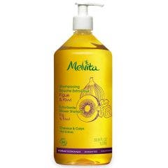 Melvita Shampooing Douche Extra-doux Figue Et Kiwi Bio 1l Melvita