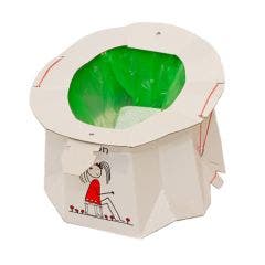 Barattolo da viaggio biodegradabile e pieghevole Tron