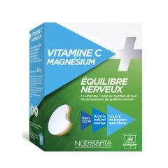 Vitamine C + Magnesio 24 Compresse Nutrisante