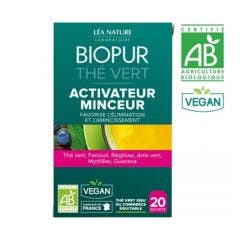 Biopur The Vert Activateur Minceur Bio 20 Sachets Biopur