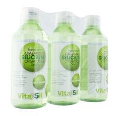 Silicio Organico 3x500ml Vitasil