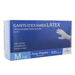 GUANTI IN LATTICE EMILABO M 7-8 X100 Cooper