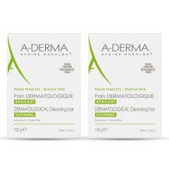 Pane Dermatologico Pelle Fragile e Delicata 2x100g Avoine Rhealba A-Derma