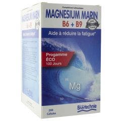 Magnesio Marina B6 B9 2x100 Gelule Biotechnie