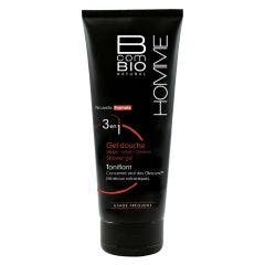 Natural Homme Gel Douche 3 En 1 Tonifiant Corps Visage Et Cheveux Bio 200ml Bcombio