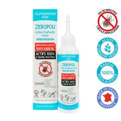 Bambini Zeropou Lozione trattamento forte all'olio di cocco 100ml Alphanova