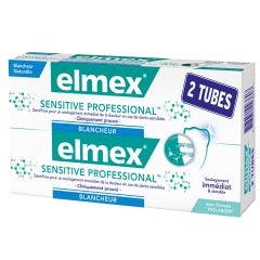 Dentifricio Sbiancante Sensitive Professional 2x75ml Sensitive Elmex