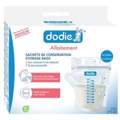 Dodie 20 Sachets De Conservation De Lait Maternel 270ml Dodie