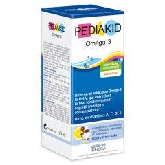 Omega 3 Sirop Gout Citron Cola 125 ml Pediakid