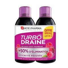 Forte Pharma Turbodraine Framboise 2x500ml Forté Pharma