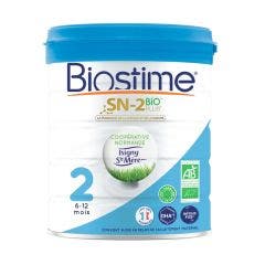 2 Latte di proseguimento in polvere Bio 900g 6-12 mesi Biostime