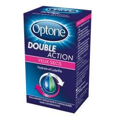 Double Action Yeux Secs Hydrate Et Lubrifie 10 ml Optone