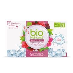 Infuso a freddo biologico Gambe Leggere 20 Bustine Nutrisante